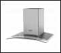 Sealey DH128 Baridi Curved Glass Cooker Hood with Carbon Filters & LED Lights 60cm - Stainless Steel