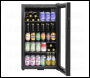 Sealey DH13 Baridi Wine, Beer & Drinks Fridge 85L Capacity - Black