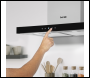 Sealey DH130 Baridi T-Shape Chimney Cooker Hood with Carbon Filters 60cm - Stainless Steel