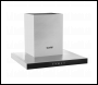 Sealey DH130 Baridi T-Shape Chimney Cooker Hood with Carbon Filters 60cm - Stainless Steel