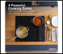 Sealey DH131 Baridi Integrated Ceramic Hob with 4 Cooking Zones 60cm - Black Glass