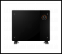 Sealey DH135 Baridi, Electric Glass Panel Heater, 1000W, Wi-Fi Enabled, Black - DH135