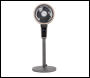 Sealey DH141 Baridi 12 inch  Pedestal Fan with Remote Control & 12hr Timer 230V - Grey