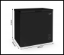 Sealey DH152 Baridi Freestanding Chest Freezer 142L Capacity - Black