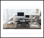 Sealey DH15 Dellonda 89cm Adjustable-Height Standing Desk Riser 15kg Capacity