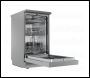 Sealey DH166 Baridi Slimline Freestanding Dishwasher 45cm Wide 10 Place Settings - Silver