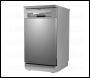 Sealey DH166 Baridi Slimline Freestanding Dishwasher 45cm Wide 10 Place Settings - Silver