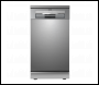 Sealey DH166 Baridi Slimline Freestanding Dishwasher 45cm Wide 10 Place Settings - Silver