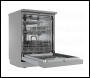 Sealey DH167 Baridi Regular Sized Freestanding Dishwasher 60cm Wide 14 Place Settings - Silver