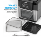 Sealey DH170 Baridi Air Fryer & Rotisserie Oven 12L Capacity