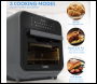 Sealey DH171 Baridi Steam Air Fryer Oven 15L Capacity