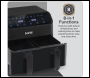 Sealey DH172 Baridi Dual Zone Air Fryer 8L with 8-in-1 Functions Touch Controls, Easy-Clean, Black - DH172