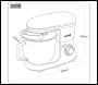 Sealey DH173 Baridi 1500W Stand Mixer with Accessories 6L - Black