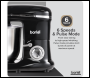 Sealey DH173 Baridi 1500W Stand Mixer with Accessories 6L - Black