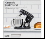 Sealey DH173 Baridi 1500W Stand Mixer with Accessories 6L - Black
