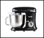 Sealey DH173 Baridi 1500W Stand Mixer with Accessories 6L - Black