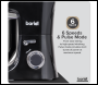 Sealey DH174 Baridi 1800W Stand Mixer with Accessories 8L - Black
