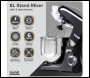 Sealey DH174 Baridi 1800W Stand Mixer with Accessories 8L - Black