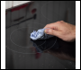 Sealey DH175 Baridi Integrated Ceramic Hob with 5 Cooking Zones 77cm - Black Glass
