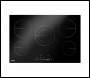 Sealey DH175 Baridi Integrated Ceramic Hob with 5 Cooking Zones 77cm - Black Glass