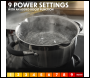 Sealey DH177 Integrated Induction Hob with 4 Cooking Zones 60cm 2900W Output