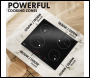 Sealey DH177 Baridi Integrated Induction Hob with 4 Cooking Zones 60cm 2800W Output