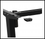 Sealey DH17 Dellonda Single Motor Ultra-Quiet Adjustable-Height Desk Frame 70kg Capacity - Black