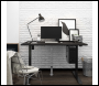 Sealey DH17 Dellonda Single Motor Ultra-Quiet Adjustable-Height Desk Frame 70kg Capacity - Black