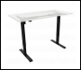 Sealey DH17 Dellonda Single Motor Ultra-Quiet Adjustable-Height Desk Frame 70kg Capacity - Black