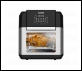 Sealey DH191 Baridi Air Fryer & Rotisserie Oven including Accessory Kit 12L Capacity