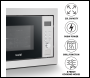 Sealey DH197 Baridi Integrated Microwave Oven with Grill 25L Capacity 900W - Stainless Steel