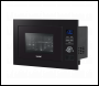 Sealey DH198 Baridi Integrated Microwave Oven with Grill 25L Capacity 900W - Black