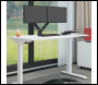 Sealey DH19 Dellonda Rectangular Desktop 1400 x 700mm - White