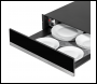 Sealey DH202 Baridi Integrated Warming Drawer 60cm - Black/Stainless Steel