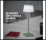 Sealey DH214 Dellonda Rechargeable Table Lamp for Home Office Restaurant RGB Colours