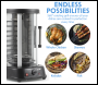 Sealey DH216 Baridi Vertical 360° Rotisserie Smokeless Grill 21L Capacity