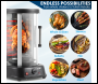 Sealey DH216 Baridi Vertical 360° Rotisserie Smokeless Grill 21L Capacity