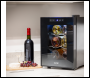 Sealey DH217 Baridi 6 Bottle Thermoelectric Tabletop Wine Cooler with Touch Control - Black