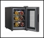 Sealey DH217 Baridi 6 Bottle Tabletop Wine Fridge & Cooler