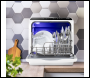 Sealey DH224A Baridi 2-4 Place Settings Mini Portable Tabletop Dishwasher, 5 Wash Functions