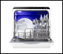 Sealey DH224A Baridi 2-4 Place Settings Mini Portable Tabletop Dishwasher, 5 Wash Functions