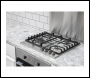 Sealey DH225 Baridi Gas Hob with 4 Cooking Zones 60cm - Stainless Steel