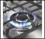 Sealey DH225 Baridi Gas Hob with 4 Cooking Zones 60cm - Stainless Steel