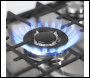 Sealey DH227 Baridi Gas Hob with 5 Cooking Zones 70cm - Stainless Steel