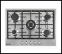 Sealey DH227 Baridi Gas Hob with 5 Cooking Zones 70cm - Stainless Steel