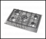 Sealey DH227 Baridi Gas Hob with 5 Cooking Zones 70cm - Stainless Steel