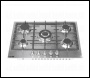 Sealey DH227 Baridi Gas Hob with 5 Cooking Zones 70cm - Stainless Steel