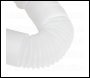Sealey DH230 Baridi Condenser Vent Hose Pipe for Vented Tumble Dryers 1.5m x 3.5 inch 
