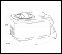 Sealey DH240 Baridi Automatic Churning Ice Cream Machine 1.5L - Black