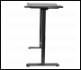 Sealey DH241 Dellonda Carbon Fibre Effect Electric Height Adjustable Standing Desk, 1400 x 700mm Dual Motor 100kg